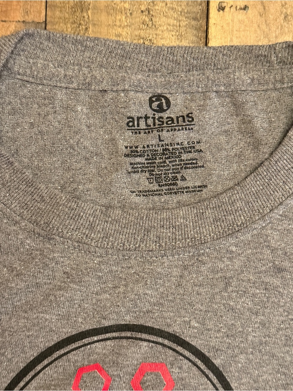 Corvette National Corvette Museum Graphic C3 T-Shirt Gray Youth Large - Picture 5 of 6